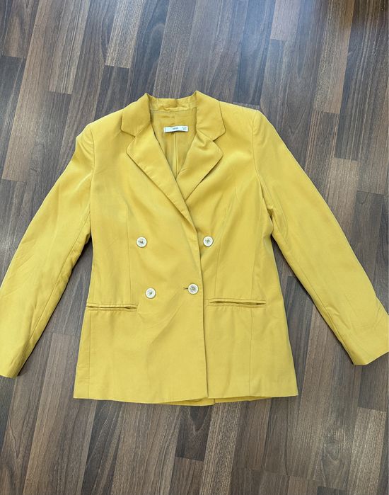 Двобортный пиджак блейзер Mango