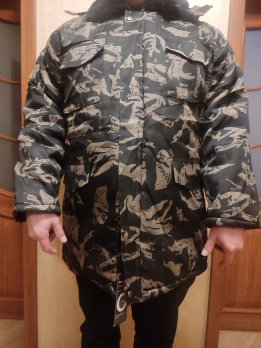 Kurtka moro zimowa z polarem Cody Lundin