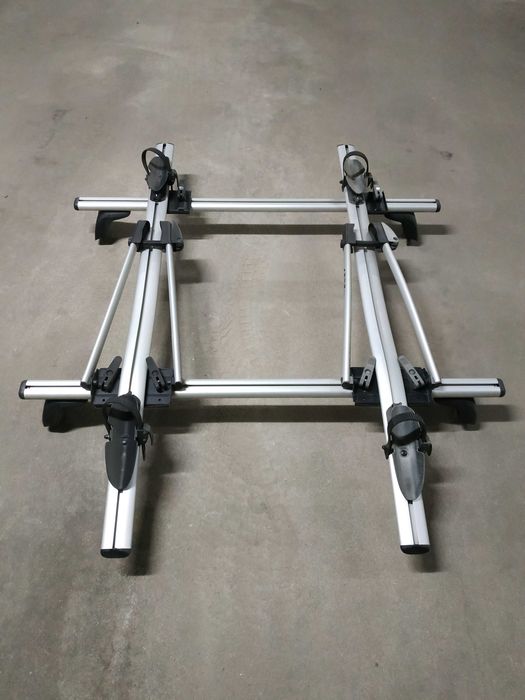 Bagażnik/wieszak rowerowy na 2 rowery + relingi Opel Vectra C