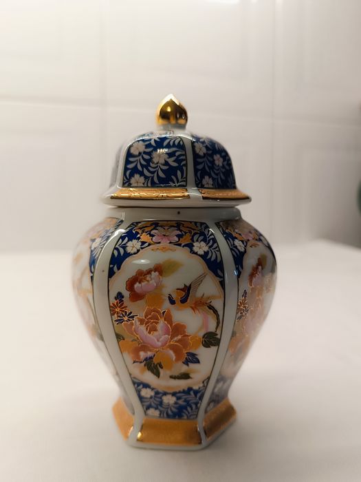 Pote Jarra Porcelana Antiga. Japan. Como Nova