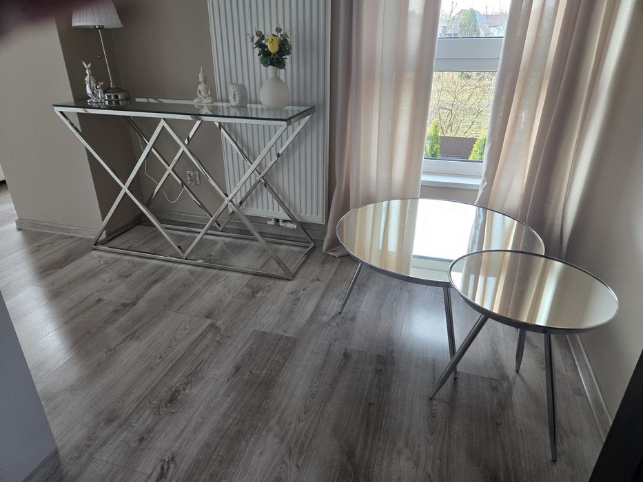 Komplet konsola plus stoliki kawowe