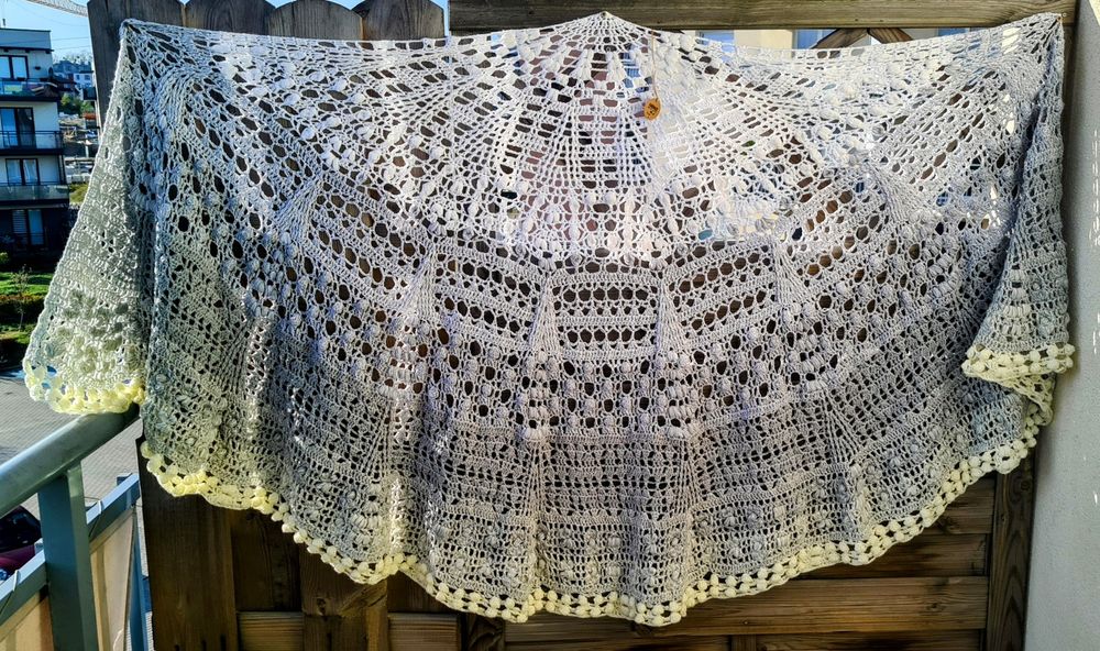 Chusta handmade- szydełko