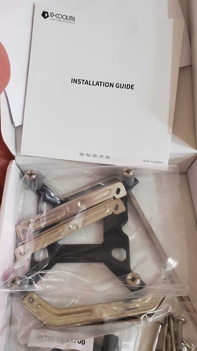 Воздушное охлаждение ID-COOLING IS-55 ARGB WHITE