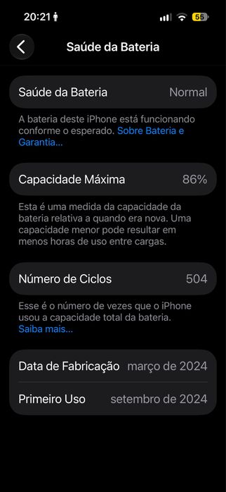 IPhone 15 pro igual novo 128gb