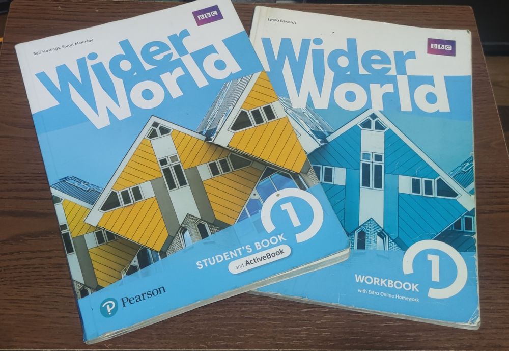 Комплект Wider World 1 fo Ukraine original + CD disc