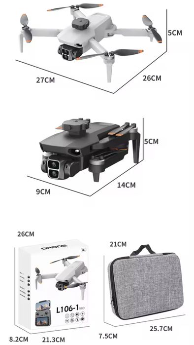 Новинка!!! LYZRC L106-1 GPS Рк дисплей дрон