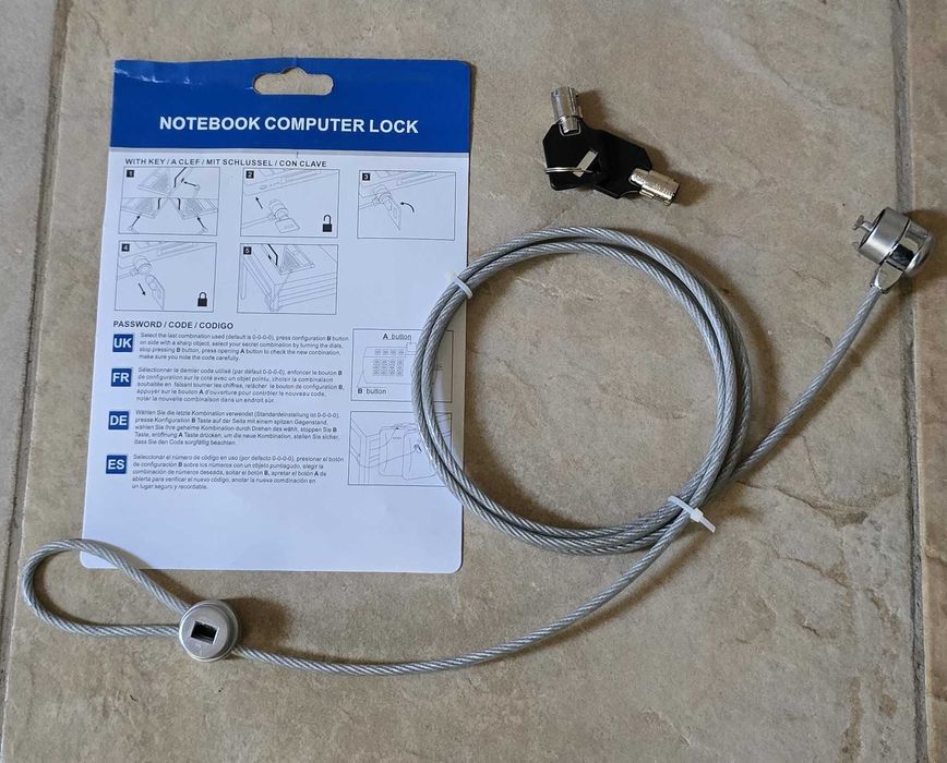 Cadeado para computador portátil