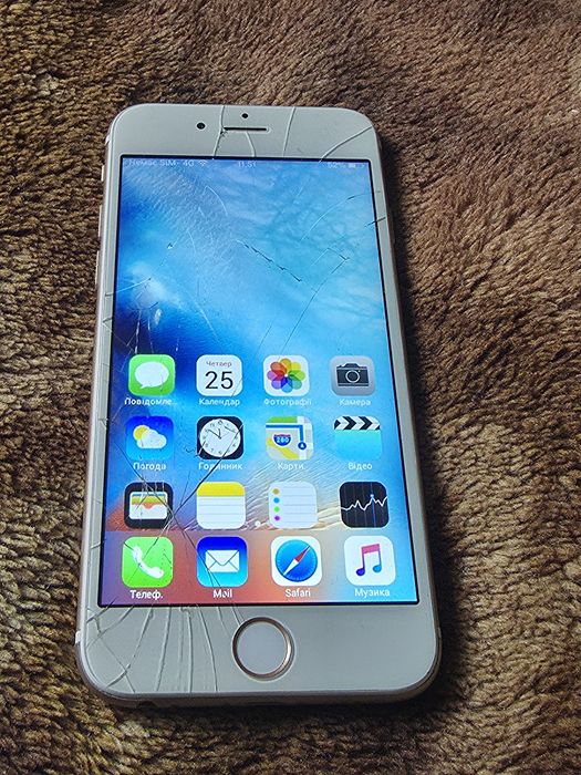 iphone 6s rose gold бу - Купить электронику - Цены на OLX.ua