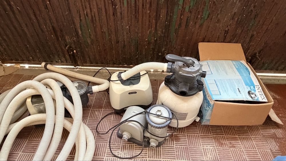 Kit completo piscina intex