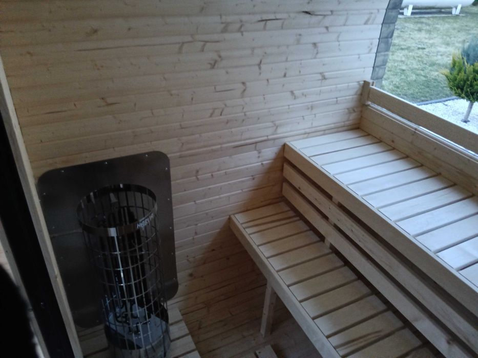 Sauna Quadro 3,4m Przedsionek Taras