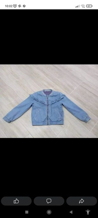 Kurtka jeansowa h&m 116