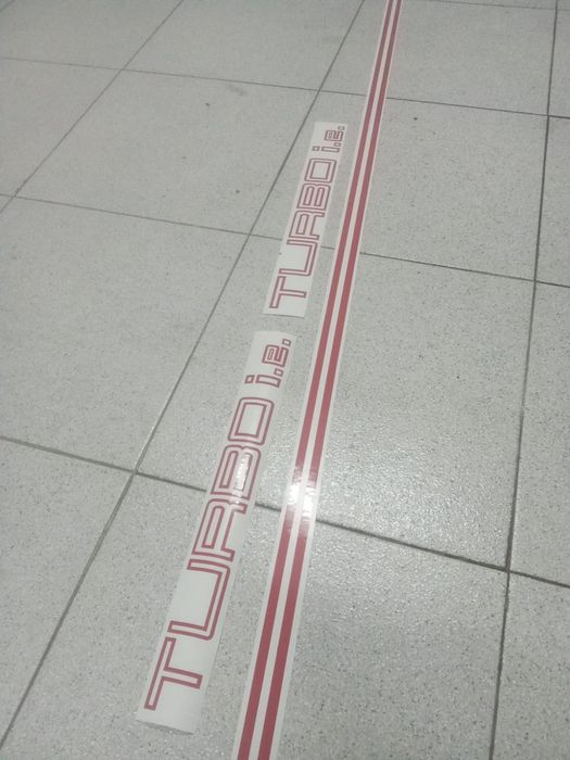 Autocolante Turbo i.e.