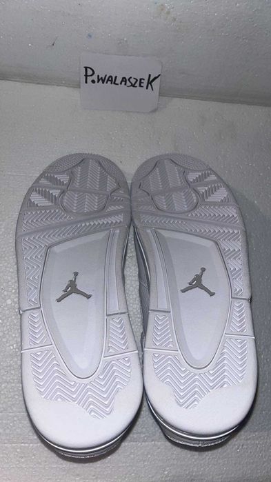 Nike Air Jordan 4 Pure Money Metalic Silver