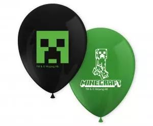 Balony Lateksowe Procos Minecraft 8 Sztuk. Procos. Nowy Produkt