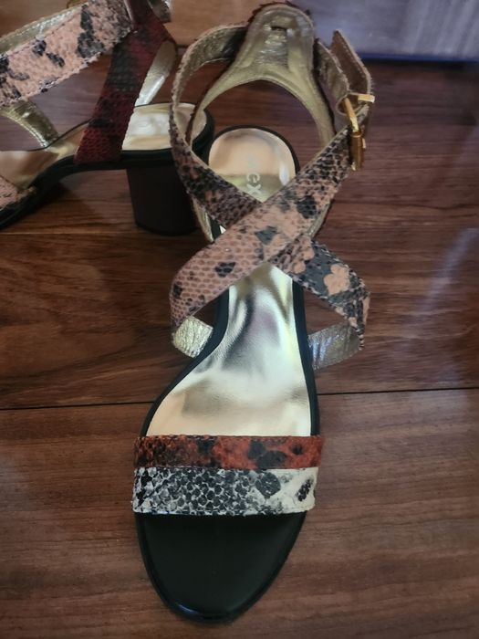 Sandały na słupku MEXX r 38 NOWE