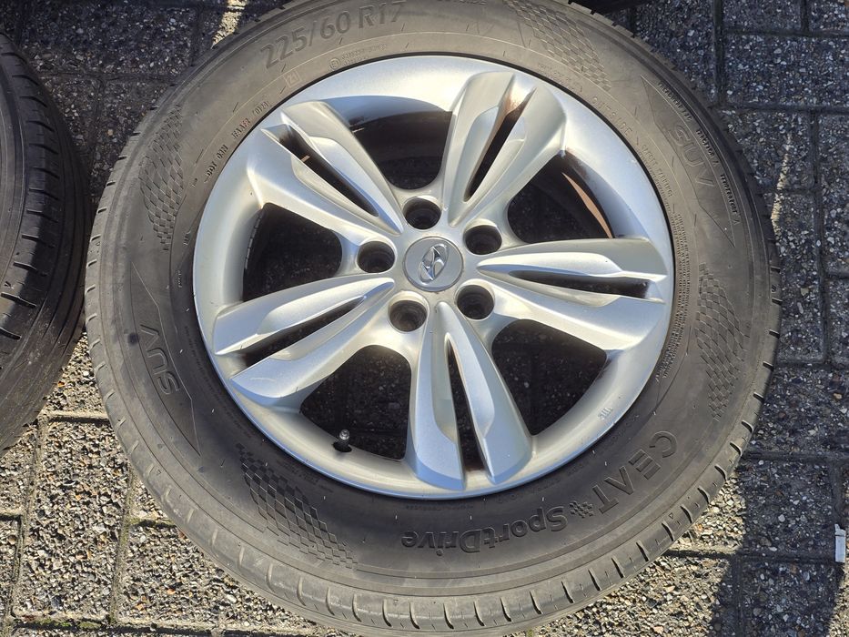 Оригінальні диски (титани) R17 до Hyundai IX35  (Tucson,  Santa Fe)