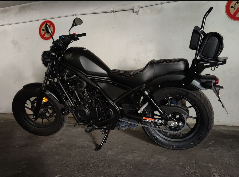 Rebel 500 impecável | 2026 | 1.700km | muitos acessórios