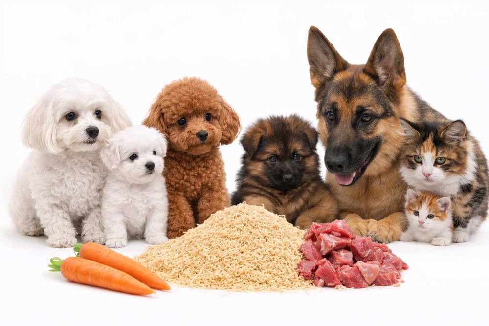 Makaron Instant dla psa kota BEZ DODATKÓW błyskawiczny 30 kg KARMA