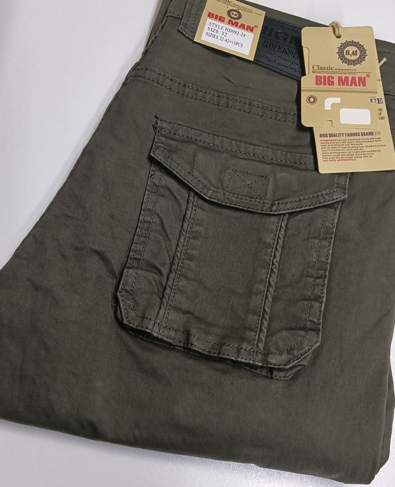 Bojówki męskie letnie. Pas  90-92 cm