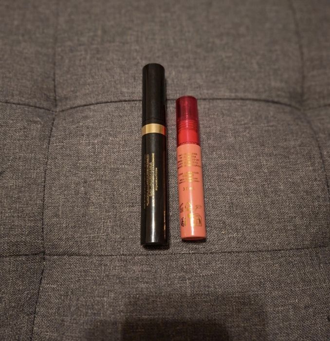 Zestaw tusz do rzęs Laura Geller i blyszczyk Bourjois