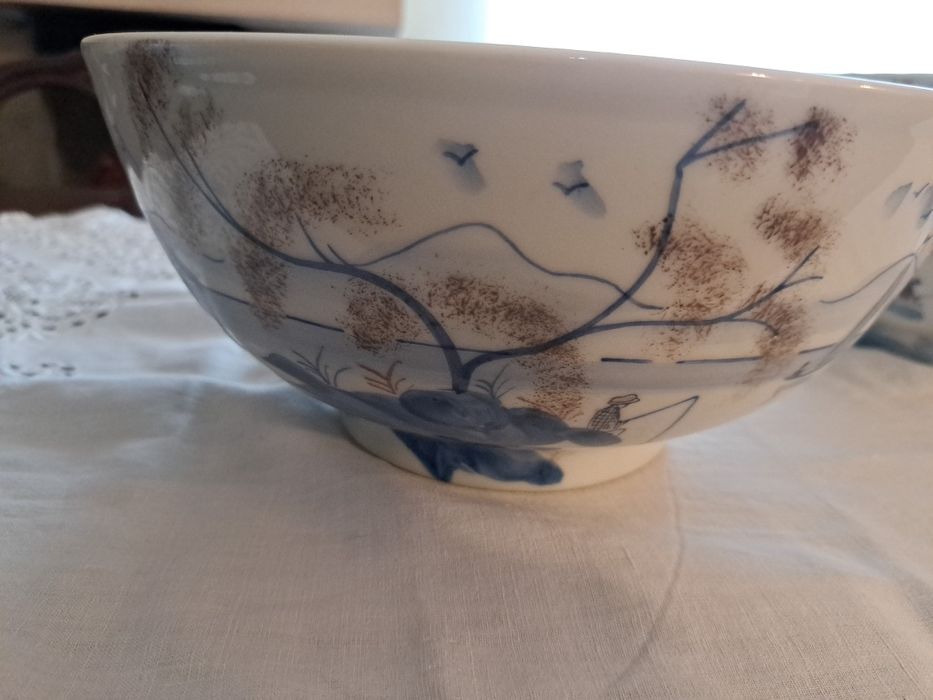 Taças de louça chinesa para decoração