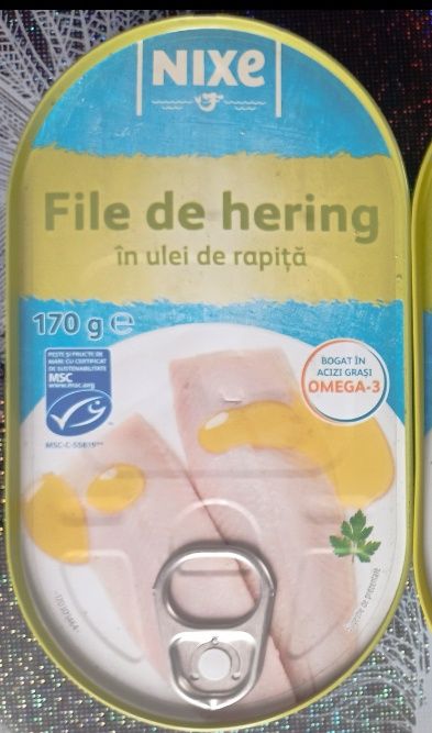 Філе оселедця в олії