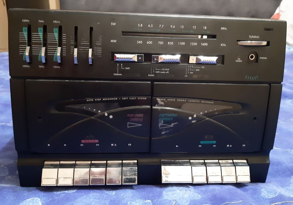 Магнитола Fіrst двухкассетная