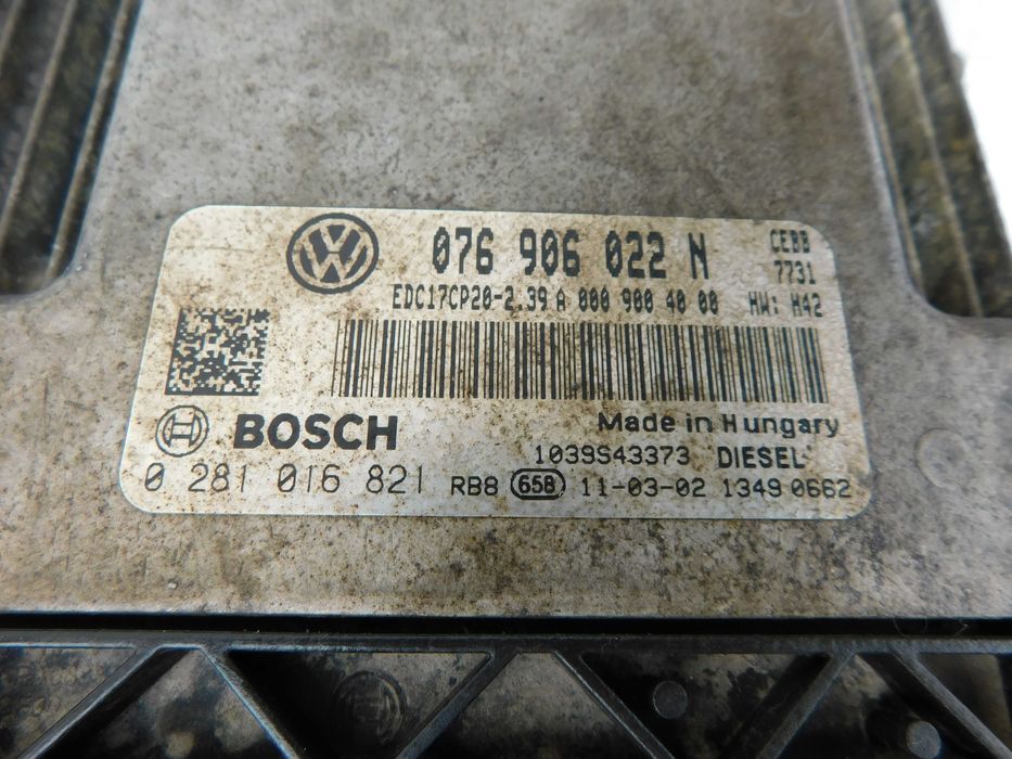 VW Crafter 2.5 tdi KOMPUTER sterownik silnika OEM 6022N