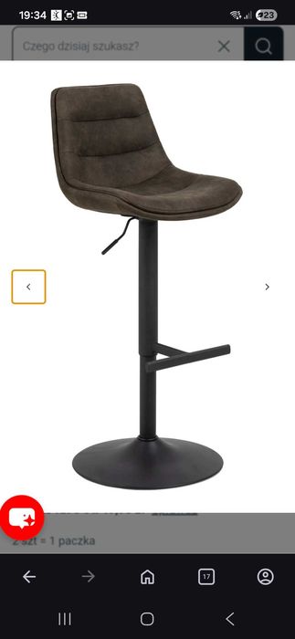 Hoker adisa czarny mat preston antracyt