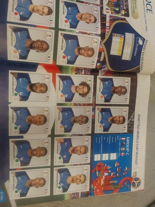 Album completo Russia 2018