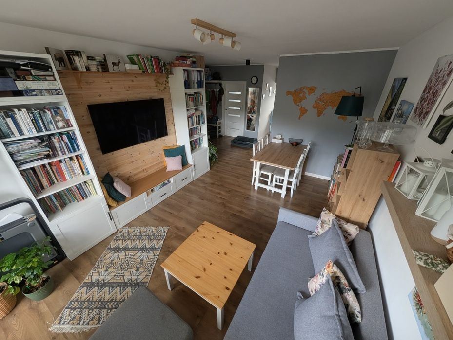 Przestronne mieszkanie Gdynia Cisowa 60m2, 3 pokoje, dla rodziny