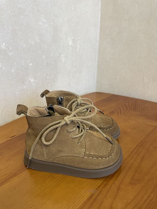 Осінні черевики натуральний замш, унісекс