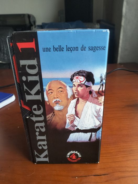 Pack 4 VHS Karate Kid (versão francesa)
