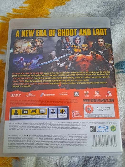 Borderlands2 na ps4