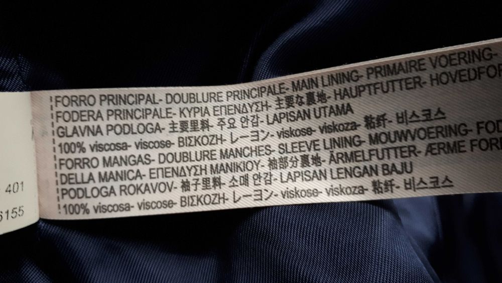 Massimo Dutti - czarna marynarka roz.40