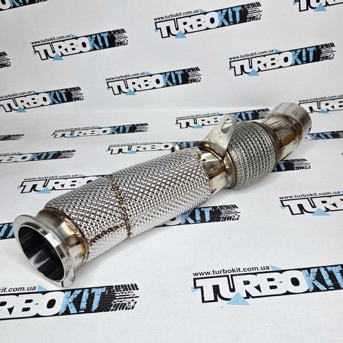 ДаунПайп BMW N55 F01 F10 F07 F12 F13 E70 F15 Downpipe Heat shield