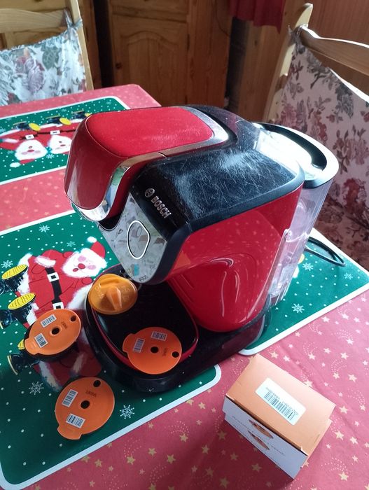 ekspres Bosch Tassimo + kapsułki wielokrotnego użytku