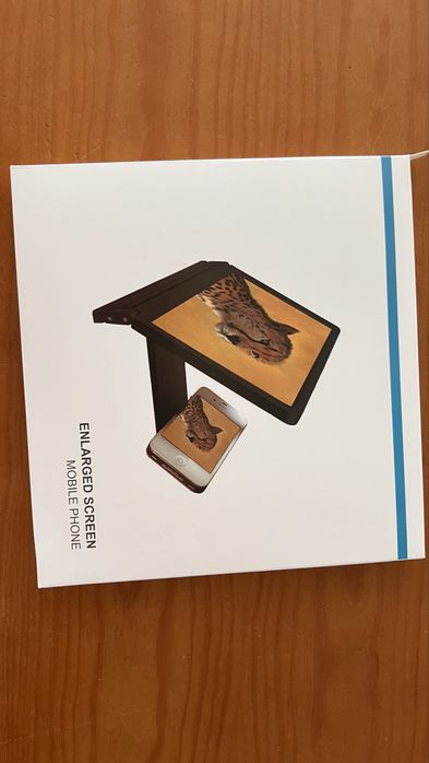Lupa Amplificadora de Ecrã 3D para Telemóvel - Cinema Portátil HD