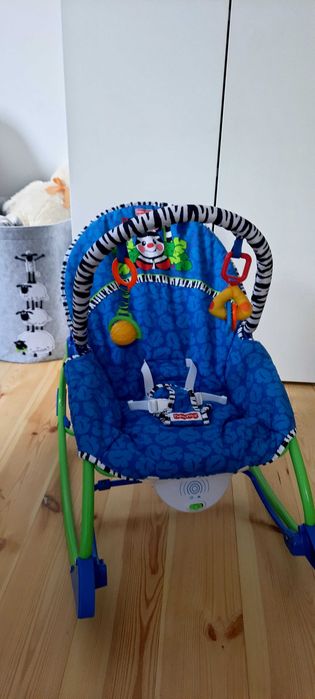 Leżaczek bujaczek Fischer Price