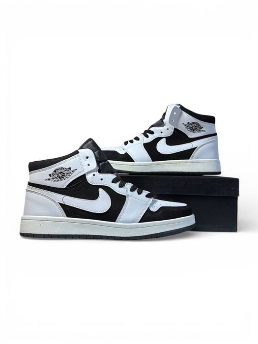 Кросівки Чоловічі Nike Air Jordan 1 High White Black