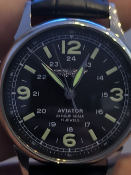 Zegarek Aviator Raketa 2609.HA 24h | Stan nowy, nieużywany | Mechanicz