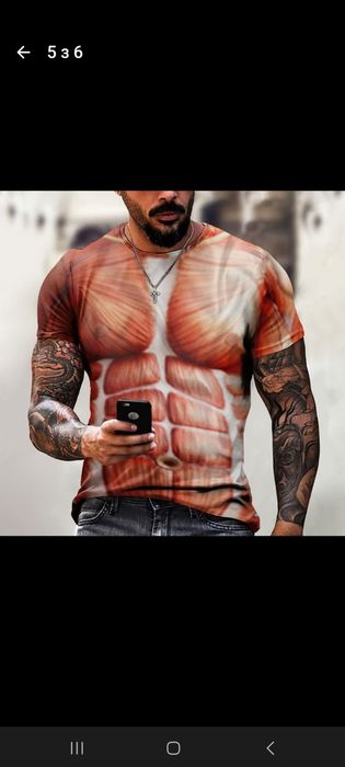 Футболка м'язи М чоловіча