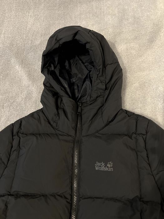 Kurtka puchowa damska Jack Wolfskin Frozen Lake black Xs