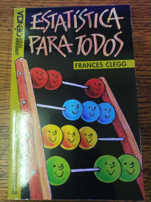 livro "Estatística para Todos" de Frances Clegg, publicado pela Gradiva.