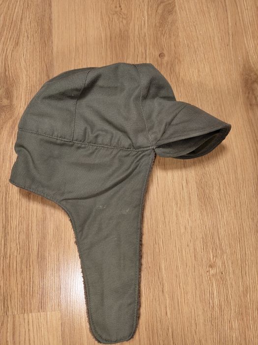 Czapka zimowa bundeswehr zielona wojskowa