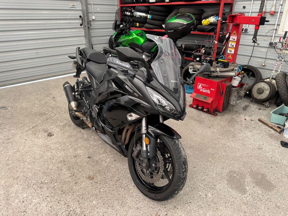 Kawasaki Z Z1000SX Leo vince uszkodzony faktura transport