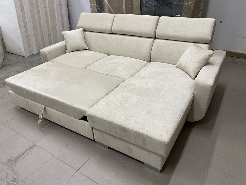 Narożnik rozkładany tkaniny do wyboru