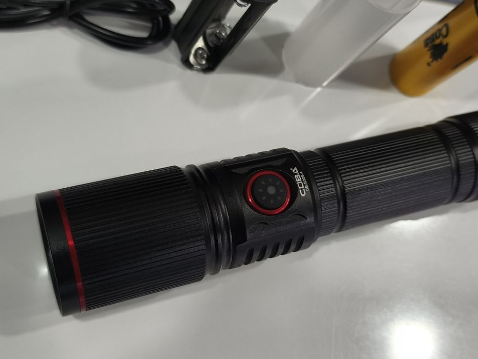 Lanterna Led COBA 20w 4 cores Luz