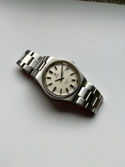 Omega Cosmic 2000, automatyczny , vintage , zintegrowana bransoleta