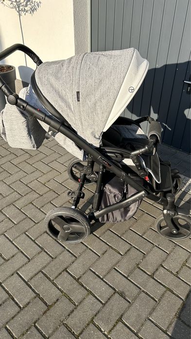 Wózek Coletto Florino Carbon gondola + spacerówka 2w1